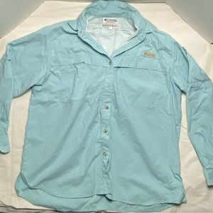 Columbia Sportswear Company PFG Vented Long Sleeve Shirt Large